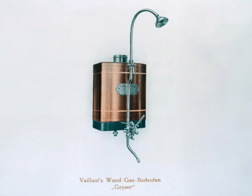 lo scaldabagno Vaillant The Geyser