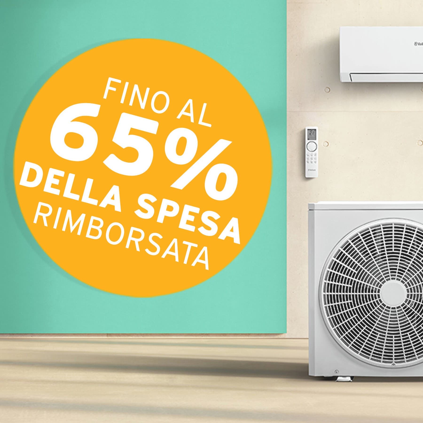 Climatizzatore climaVAIR plus di Vaillant.