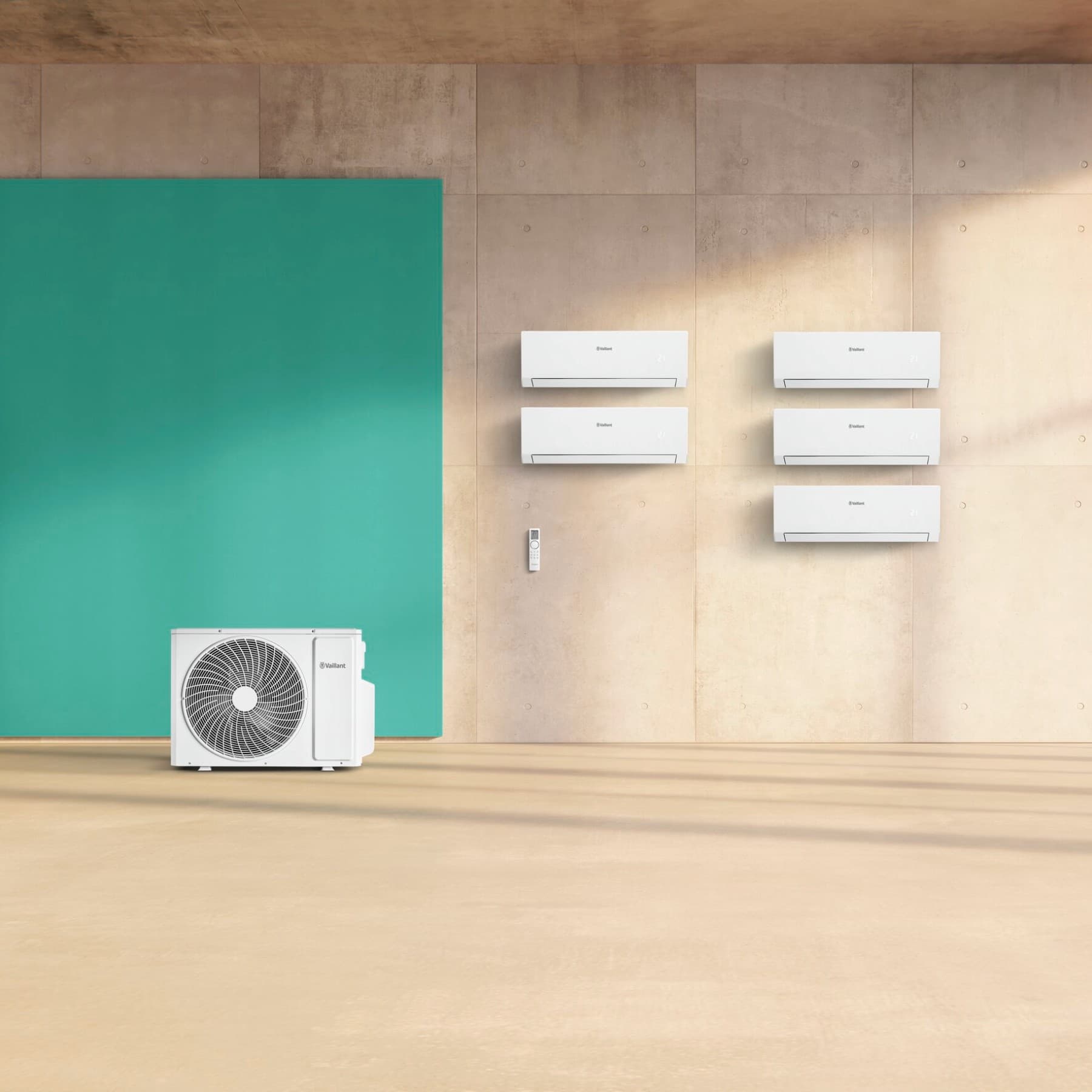 Climatizzatore climaVAIR multi e climaVAIR plus di Vaillant.