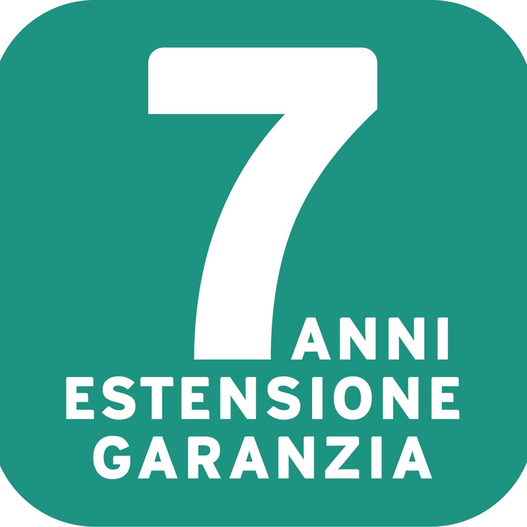 Bollino ufficiale Garanzia 7.