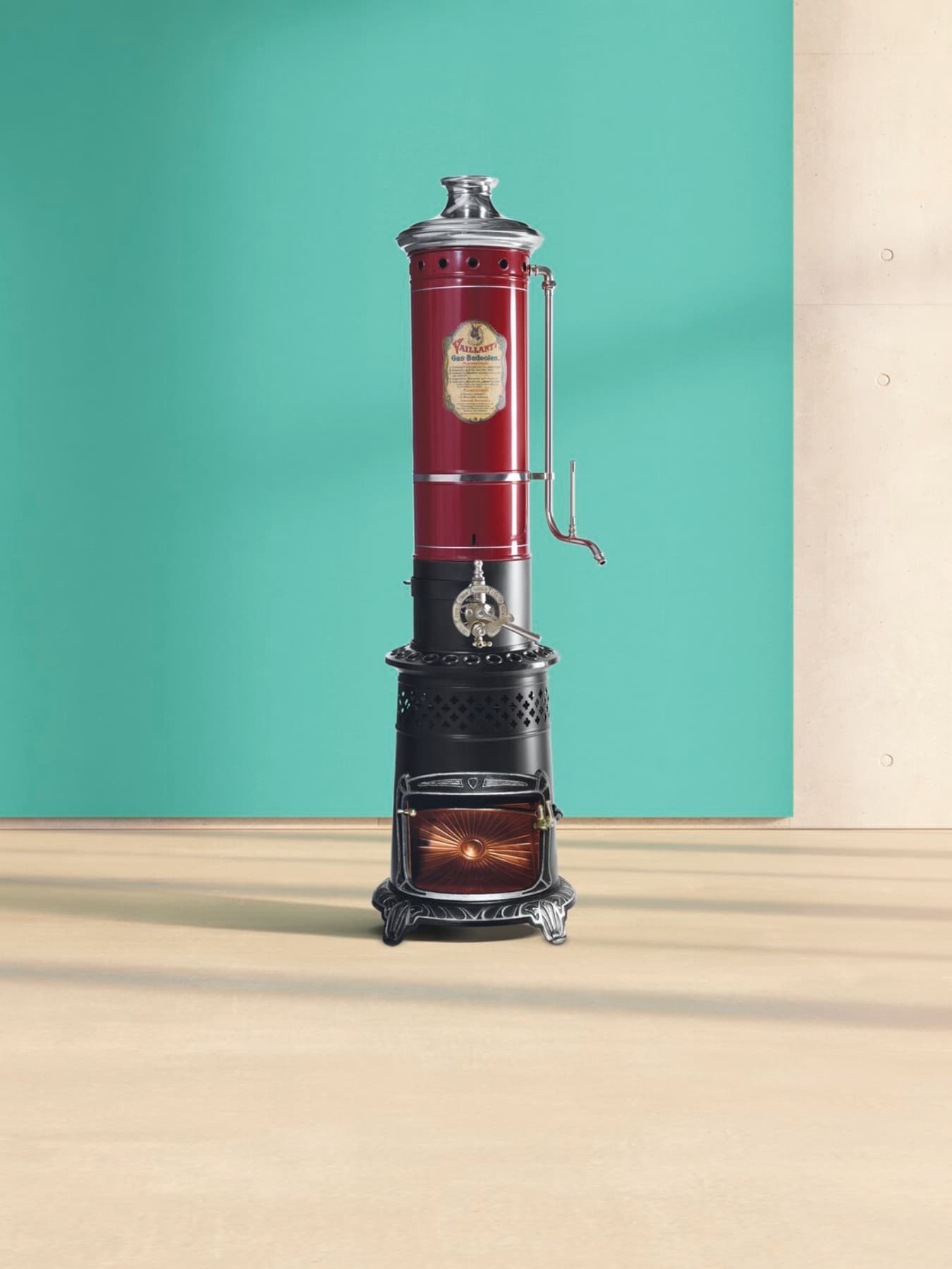 Innovazione da Vaillant: il primo scaldabagno a gas a camera chiusa del 1894