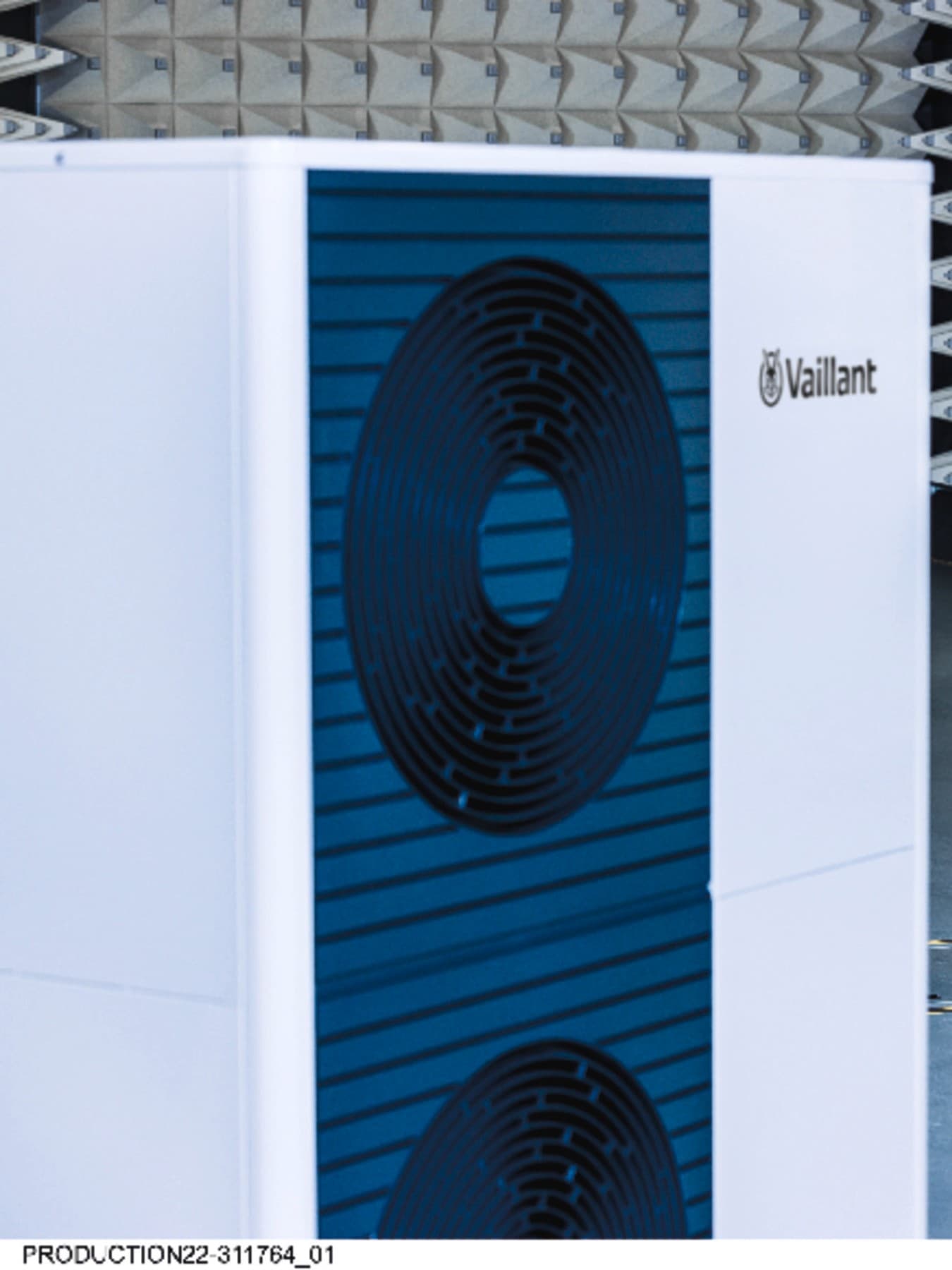 Pompa di calore Vaillant nell'unità di prova