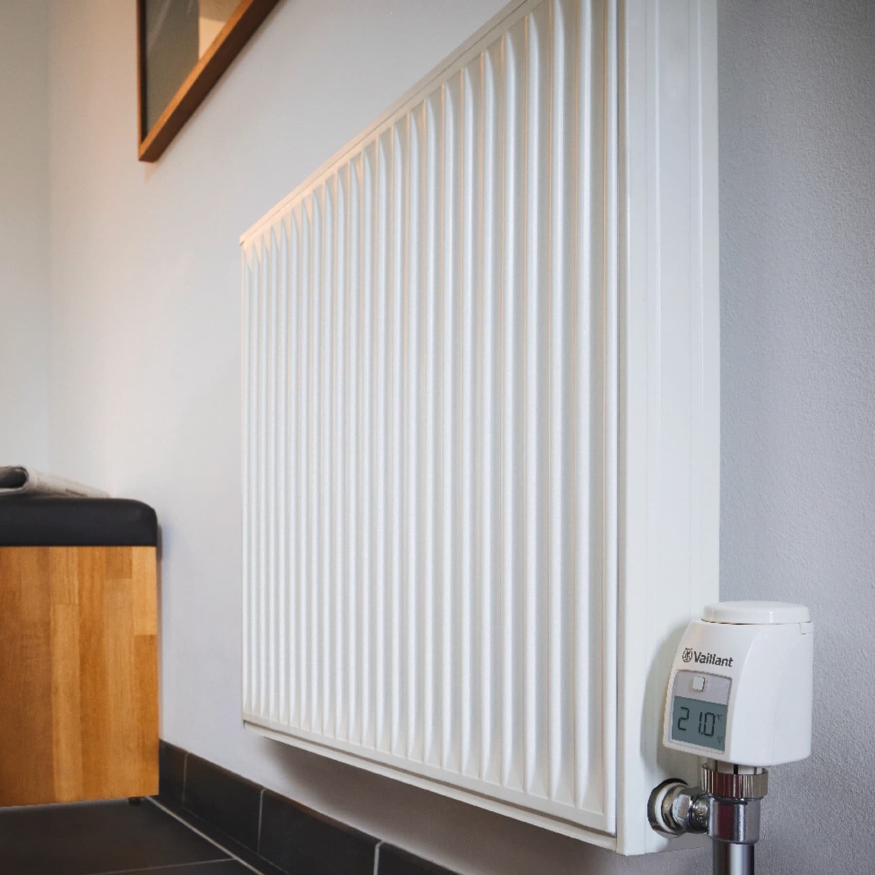 Termosifone in corridoio.