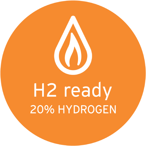 H2 Ready 20% Hydrogen